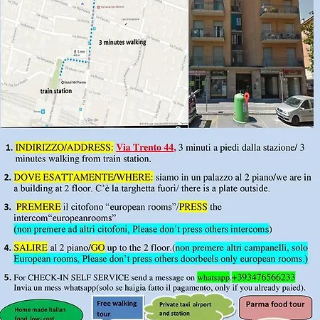 Bed & Breakfast European Parma